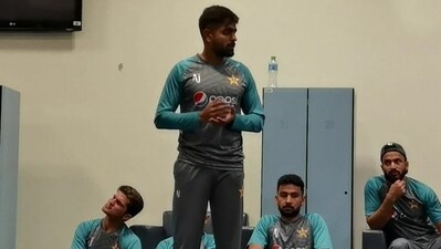 Babar Azam was left furious in the dressing room after Pakistan's Asia Cup loss to Sri Lanka Babar Azam was left furious in the dressing room after Pakistan's Asia Cup loss to Sri Lanka