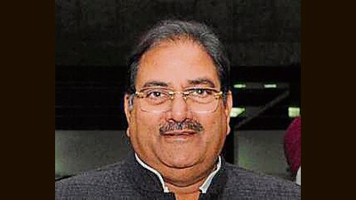 Indian National Lok Dal (INLD) MLA Abhay Chautala on Saturday said the INLD has no inhibition in joining hands with the Congress, a stand Janta Dal (United) backed while calling upon the Congress the largest party of Indian National Developmental Inclusive Alliance (INDIA) to be large hearted. (HT File Photo) Indian National Lok Dal (INLD) MLA Abhay Chautala on Saturday said the INLD has no inhibition in joining hands with the Congress, a stand Janta Dal (United) backed while calling upon the Congress the largest party of Indian National Developmental Inclusive Alliance (INDIA) to be large hearted. (HT File Photo)