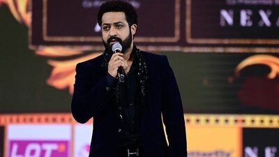 Jr NTR at SIIMA event on Friday. Jr NTR at SIIMA event on Friday.