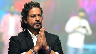 Shah Rukh Khan spoke about his next film Dunki. (AFP) Shah Rukh Khan spoke about his next film Dunki. (AFP)