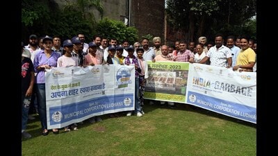 The awareness rallies were organised in all four zones of the MC;Students, NCC cadets and MC officials among others took part. (HT Photo) The awareness rallies were organised in all four zones of the MC;Students, NCC cadets and MC officials among others took part. (HT Photo)