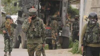 The security forces intensified their manhunt on the fourth day to flush out militants in Kokernag forests as the encounter began in the Hathlanga forward area of Uri on Saturday morning (Representative Photo) The security forces intensified their manhunt on the fourth day to flush out militants in Kokernag forests as the encounter began in the Hathlanga forward area of Uri on Saturday morning (Representative Photo)