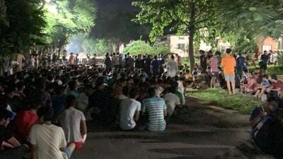 The students said that they will continue their protest in a democratic manner (HT Photo)