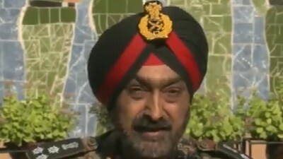 Brigadier PMS Dhillon at a press briefing. (ANI) Brigadier PMS Dhillon at a press briefing. (ANI)