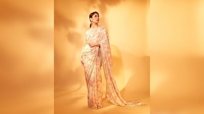 Kareena Kapoor's exquisite saree is the work of a renowned Indian designer celebrated for their expertise in bridal and traditional Indian attire. (Instagram/@kareenakapoorkhan) Kareena Kapoor's exquisite saree is the work of a renowned Indian designer celebrated for their expertise in bridal and traditional Indian attire. (Instagram/@kareenakapoorkhan)