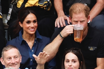 Britain's Prince Harry, Duke of Sussex and Meghan, Duchess of Sussex attend an event at the 2023 Invictus Games, in Duesseldorf, Germany September 15, 2023. REUTERS/Piroschka Van De Wouw (REUTERS)