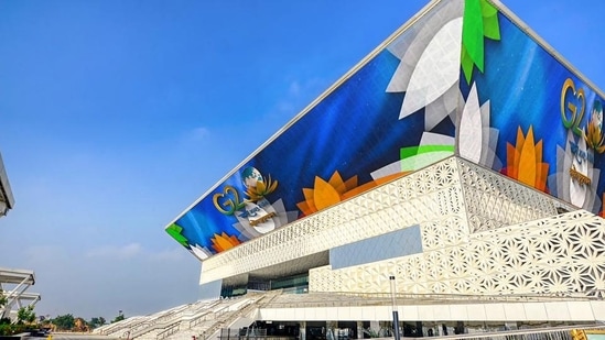 The national capital will get its second world-class exhibition-conference centre. Prime Minister Narendra Modi on Sunday will inaugurate the first phase of India International Convention and Expo Centre (IICC), named YashoBhoomi, in Dwarka and also the extension of Delhi Metro's Airport Express Line from Dwarka Sector 21 to a new metro station at Dwarka Sector 25.(PTI)