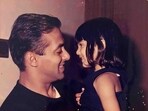Salman Khan and Alizeh Agnihotri in an old photo. Salman Khan and Alizeh Agnihotri in an old photo.