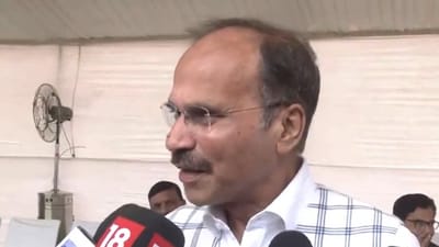 Congress LoP in Lok Sabha Adhir Ranjan Chowdhury (ANI)