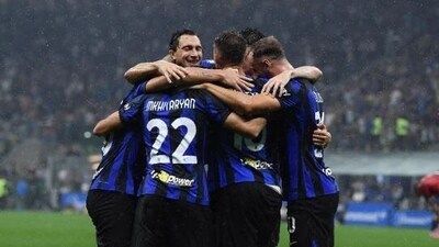 Inter Milan laid down an early title marker (Inter Milan Twitter)