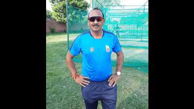 Jaswant Rai, who is based in Chandigarh, also trains left-arm medium-pacer Arshdeep Singh who is in the Indian cricket team that is going to compete in the 19th Asian Games Hangzhou in China. (HT File Photo)