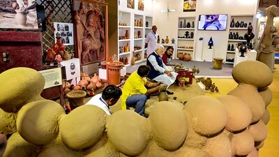 Talking about the future of conference tourism, he said the sector holds immense potential for India and informed that it is worth more than <span class='webrupee'>₹</span>25,000 crore. (PTI) Talking about the future of conference tourism, he said the sector holds immense potential for India and informed that it is worth more than <span class='webrupee'>₹</span>25,000 crore. (PTI)