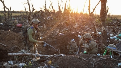 Milley said some $40 billion in weapons and $100 billion in overall aid was "extraordinarily generous." (AP) Milley said some $40 billion in weapons and $100 billion in overall aid was "extraordinarily generous." (AP)