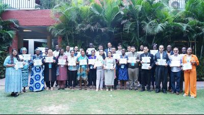 The programme was hosted by department of community medicine and School of Public Health, PGIMER, Chandigarh. (HT Photo) The programme was hosted by department of community medicine and School of Public Health, PGIMER, Chandigarh. (HT Photo)
