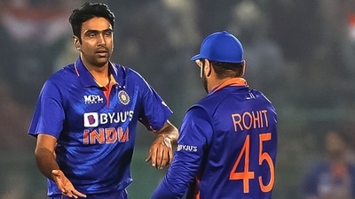 R Ashwin and Rohit Sharma for India. (Getty) R Ashwin and Rohit Sharma for India. (Getty)