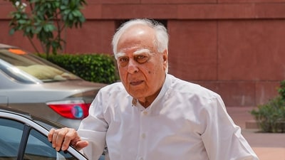 New Delhi: Rajya Sabha MP Kapil Sibal at Parliament House complex in New Delhi. (PTI file) New Delhi: Rajya Sabha MP Kapil Sibal at Parliament House complex in New Delhi. (PTI file)