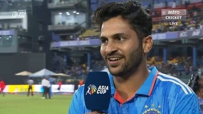 Shardul Thakur shares his thoughts on the Asia Cup final Shardul Thakur shares his thoughts on the Asia Cup final