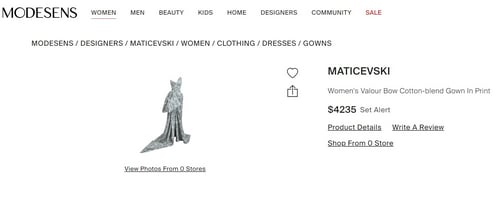 Bhumi Pednekar's stunning gown comes with a hefty price tag of $4,235, which is equivalent to ₹3.52 lakh. (modesens.com) Bhumi Pednekar's stunning gown comes with a hefty price tag of $4,235, which is equivalent to ₹3.52 lakh. (modesens.com)