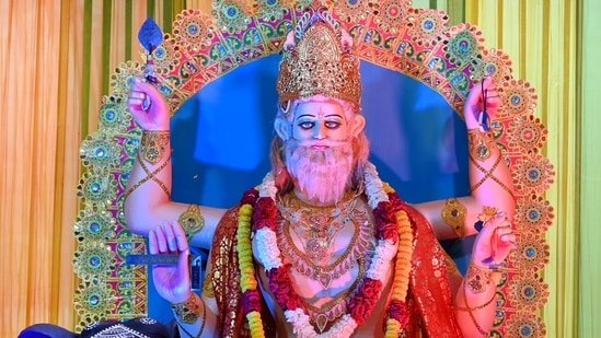 In commemoration of 'Vishwakarma Jayanti', PM Narendra Modi launched a 'PM Vishwakarma' scheme for the benefit of traditional artisans.(HT Photo/Sunil Ghosh)