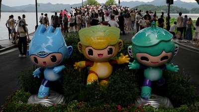 The 2023 Asian Games will be held in China. (AP)