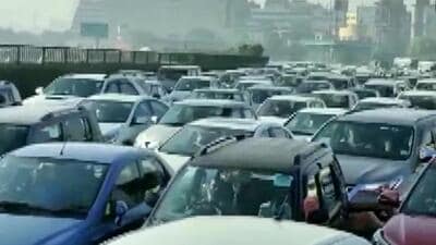 Commuters took to social media, questioning the traffic mismanagement. (ANI/Representative)