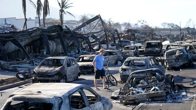 Authorities in Hawaii have adjusted the number of deaths from the deadly Maui wildfire down to at least 97 people. (AP) Authorities in Hawaii have adjusted the number of deaths from the deadly Maui wildfire down to at least 97 people. (AP)