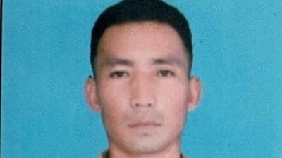 Manipur governor forms committee to probe into the abduction and murder of an off-duty soldier. (HT Photo) Manipur governor forms committee to probe into the abduction and murder of an off-duty soldier. (HT Photo)