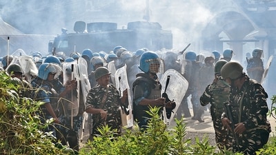 Manipur has been in the throes of clashes since May 3, killing at least 168 people. (REUTERS) Manipur has been in the throes of clashes since May 3, killing at least 168 people. (REUTERS)