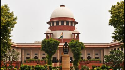 Mehta pointed out that speaker is also a constitutional authority, adding it may not be proper to demand a daily itinerary from him. The bench, however, retorted: “But he is a tribunal under the Tenth Schedule and is amenable to the jurisdiction of the Supreme Court.” (File) Mehta pointed out that speaker is also a constitutional authority, adding it may not be proper to demand a daily itinerary from him. The bench, however, retorted: “But he is a tribunal under the Tenth Schedule and is amenable to the jurisdiction of the Supreme Court.” (File)