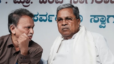 CM Siddaramaiah hoists national flag on 'Kalyana Karnataka Utsav' (PTI)