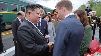 It was Kim Jong Un's longest foreign travel since he took power in late 2011. (AFP) It was Kim Jong Un's longest foreign travel since he took power in late 2011. (AFP)