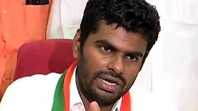 Tamil Nadu BJP chief K Annamalai. (ANI) Tamil Nadu BJP chief K Annamalai. (ANI)