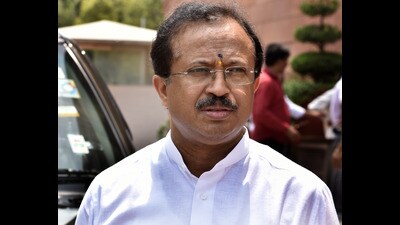 V Muraleedharan (HT PHOTO)