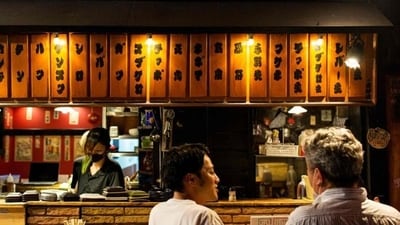 Japan Population Crisis: People eat at an ‘izakaya’, or Japanese-style bar, in Tokyo’s Shimbashi area. Japan Population Crisis: People eat at an ‘izakaya’, or Japanese-style bar, in Tokyo’s Shimbashi area.