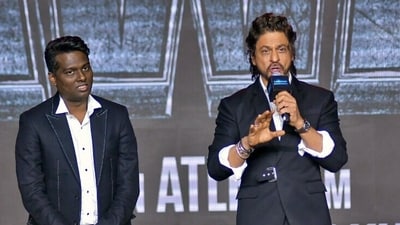 Jawan marks Shah Rukh Khan and Atlee's first film together. (ANI Photo) (Nitin Lawate ) Jawan marks Shah Rukh Khan and Atlee's first film together. (ANI Photo) (Nitin Lawate )