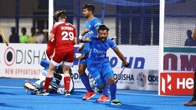 Manpreet was part of the squad that had to settle for a rather disappointing bronze medal at the 2018 Asian Games (Hockey India) Manpreet was part of the squad that had to settle for a rather disappointing bronze medal at the 2018 Asian Games (Hockey India)