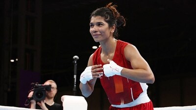 File photo of Nikhat Zareen (Getty) File photo of Nikhat Zareen (Getty)