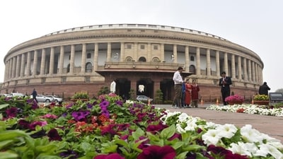 The discussion on the parliamentary journey will be held simultaneously in both the Houses. (HT Archive) The discussion on the parliamentary journey will be held simultaneously in both the Houses. (HT Archive)