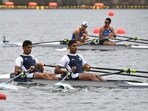 Asian Games 2023: File photo of Arjun Lal Jat and Arvind Singh in action Asian Games 2023: File photo of Arjun Lal Jat and Arvind Singh in action