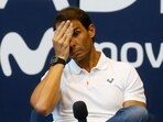 Spain's Rafael Nadal has downplayed his chances of making a triumphant comeback in Melbourne and later in Paris with a painful admission.