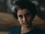 Kangana Ranaut as Indira Gandhi in Emergency. Kangana Ranaut as Indira Gandhi in Emergency.