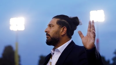 Yuvraj Singh marked the 16th anniversary of his six sixes in an over in an Instagram post. Yuvraj Singh marked the 16th anniversary of his six sixes in an over in an Instagram post.