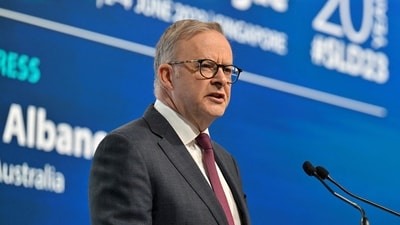 Australia's Prime Minister Anthony Albanese. (REUTERS)
