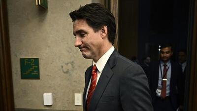 Canada Prime Minister Justin Trudeau leaves the House of Commons on Parliament Hill in Ottawa, Ontario. (AP Photo)