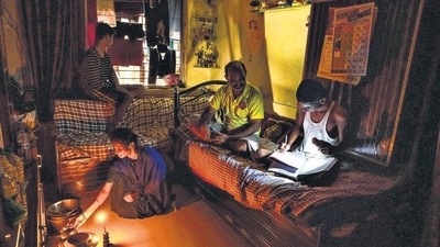 Bengaluru experiences power cuts often. (Photo by Satish Bate/ Hindustan Times) (Hindustan Times) Bengaluru experiences power cuts often. (Photo by Satish Bate/ Hindustan Times) (Hindustan Times)