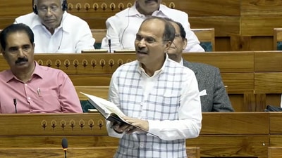 Congress LOP Adhir Ranjan Chawdhury (ANI/ X)