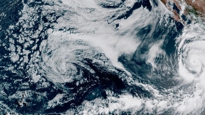 Scientists figure a natural El Nino, human-caused climate change. (AP)