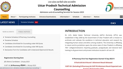 Dr. A.P.J. Abdul Kalam Technical University Releases B.Tech & B.Arch Round 1 Allotment Results, Payment & Freezing Options Open