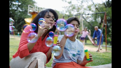 When congratulatory messages and success stories of other teens are shared on social media and WhatsApp groups, I further doubt myself and the self-deprecating working mother’s guilt sets in. Being a weekend mother makes things worst. (Getty Images/Fuse/ Representational image) When congratulatory messages and success stories of other teens are shared on social media and WhatsApp groups, I further doubt myself and the self-deprecating working mother’s guilt sets in. Being a weekend mother makes things worst. (Getty Images/Fuse/ Representational image)