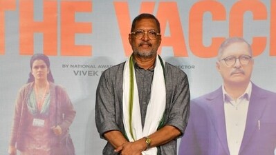 Nana Patekar will be next seen in The Vaccine War. Nana Patekar will be next seen in The Vaccine War.